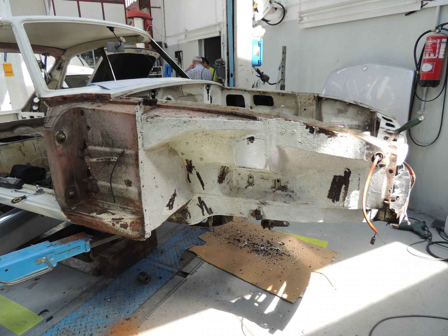 Restauro MGC GT ED-96-33 (Parte 3)